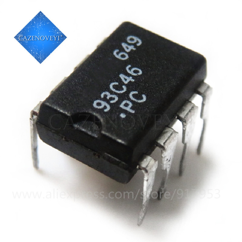 10 Mảnh AT93C46 93C46 DIP-8 chip gốc mới