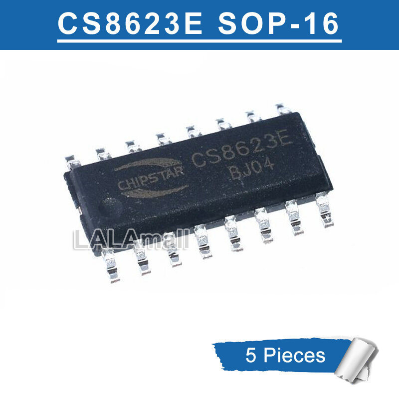 5 Chiếc CS8623E SOP16 CS8623 SOP-16 SOP SMD 25W Class D Bộ Khuếch Đại Công Suất Âm Thanh IC Mới