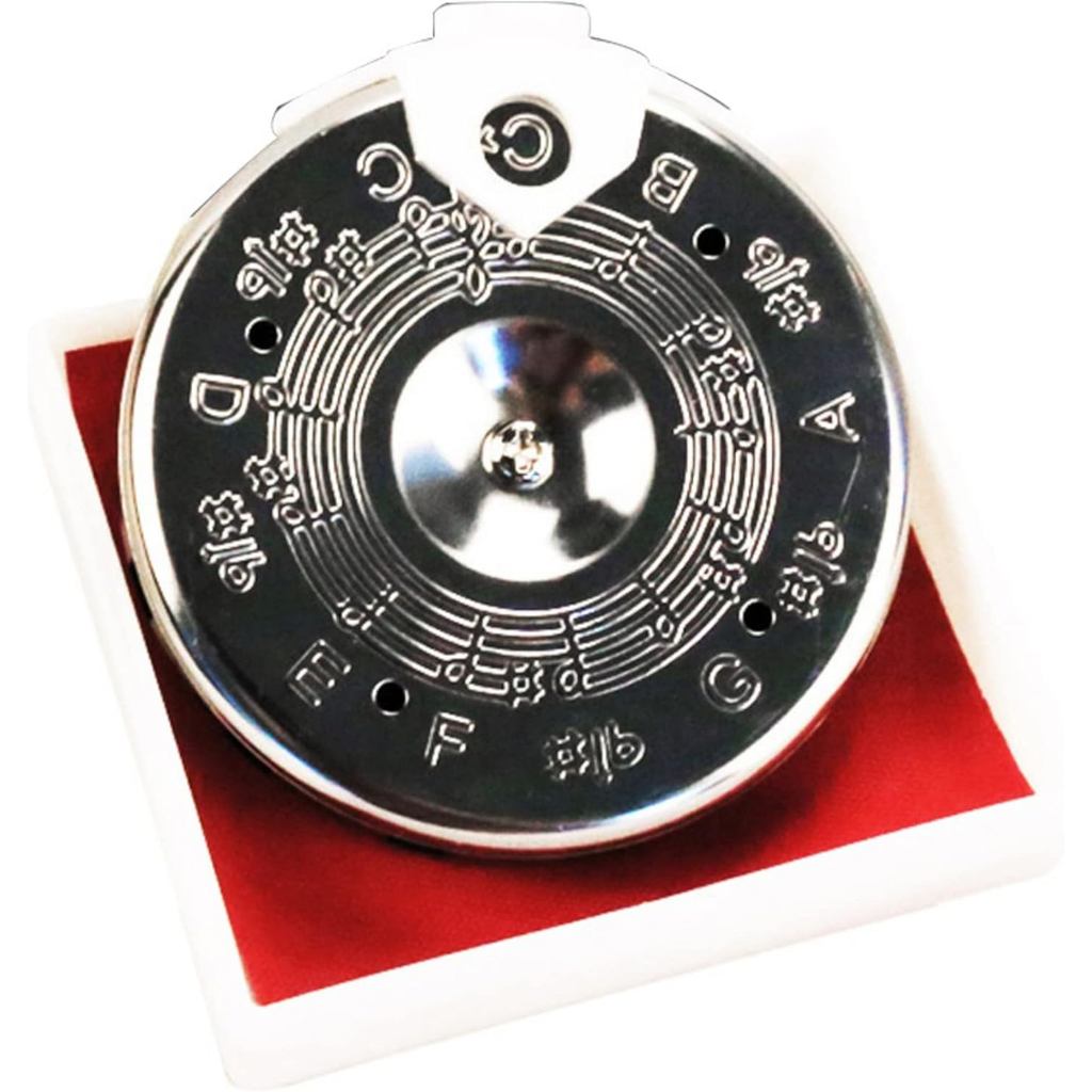 PC-C Pitch Pipe Chính Xác 13 Note Chromatic C-C Cân Tuner Pitch Pipe Tuner Chỉnh Chỉnh
