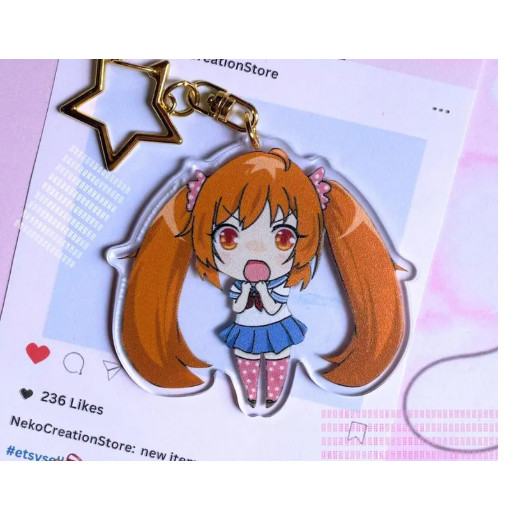 Yandere Simulator | Acrylic Keychain | Osana Najimi | Cute Charm