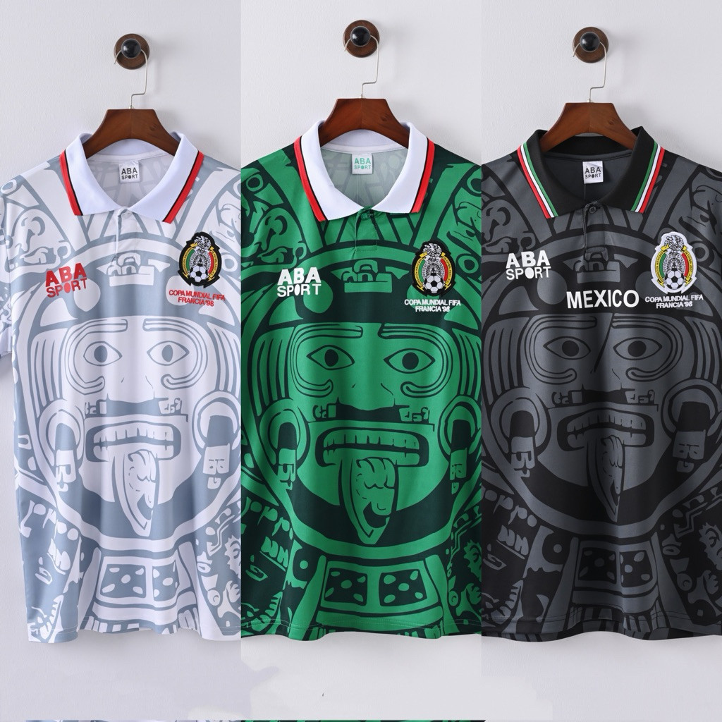 Phong cách cổ điển 1998 Mexico Jersey-FG001
