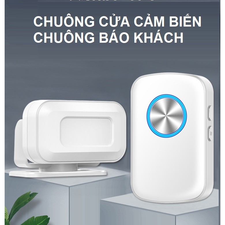 M28 Chuông Báo Khách, Chống Trộm Hồng Ngoại M28- Tặng kèm 3 pin AAA