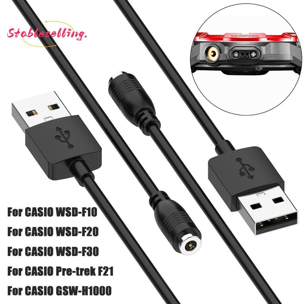 Bộ sạc đồng hồ Ổn định, Cáp sạc USB thời trang di động, Giá đỡ sạc đa năng thay thế cho WSD-F10 F20 