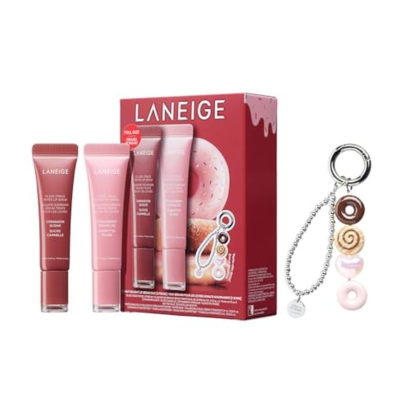 Lip Plumping Polypeptides Lip Glaze Glossy, Lips Craze with Nourished Serum: LANEIGE Serum để dưỡng 