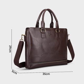 Cặp Công Sở Yuumy (Thời trang nữ đi làm cỡ lớn - Cặp da CAYM07) Bagsmart