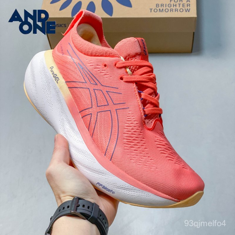 Sneaker Asics GEL‑Nimbus 25 giày chạy bộ sportstyle thoáng khí đệm êm chính hãng