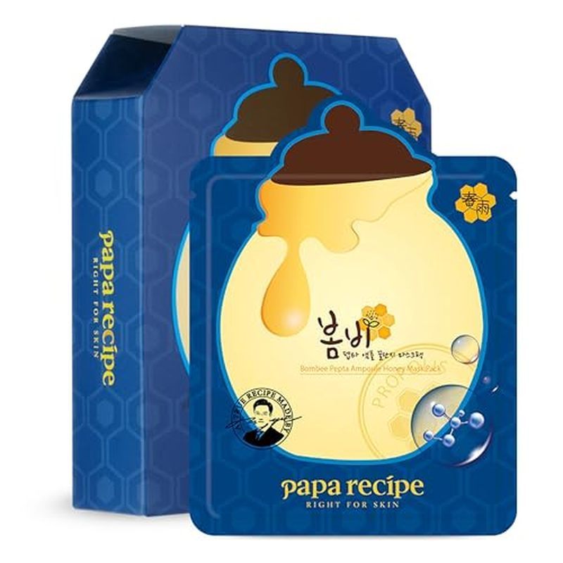 Skin Serum Mask 10 Dành Cho * Chăm Sóc Khô, Mặt nạ, Recipe Deep Korea Skin radian Sheet Bombee Sheet