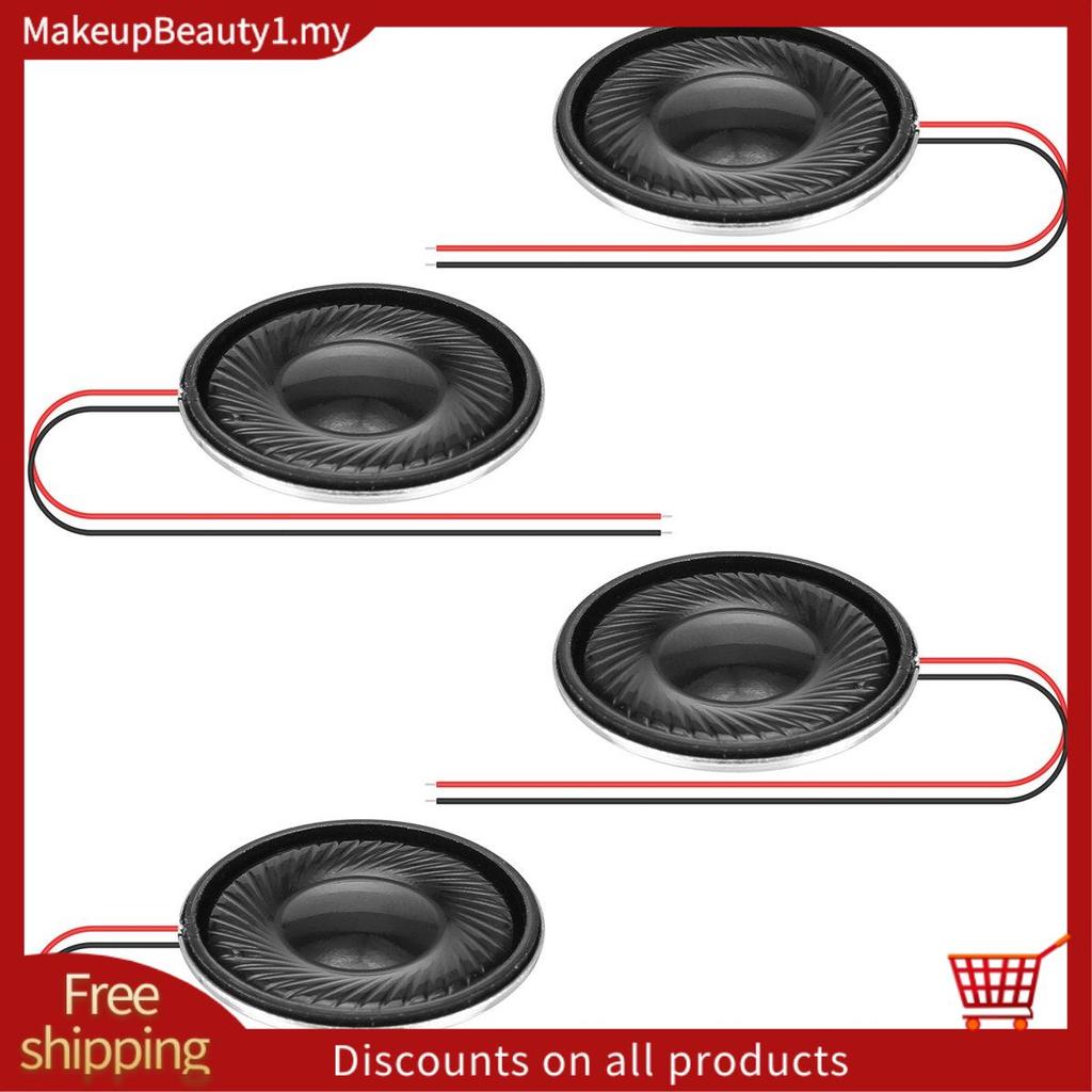 4 Loa Bên Trong Nam Châm 30mm 2800Hz 8Ohm 1W Cho PC Laptop