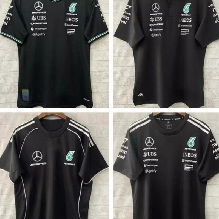 Áo đấu Formula 1 đội Mercedes AMG Petronas năm 2025 - Màu đen