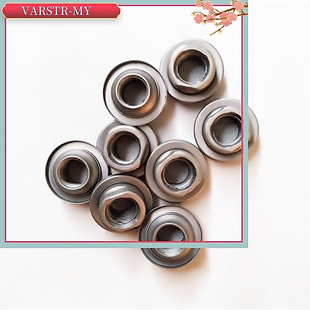 【 VARSTR⭐】 Trục xe đạp Gear Bike Black Cone Cycle Hub Iron Nut 8 / 3Rear 2 chiếc Trục