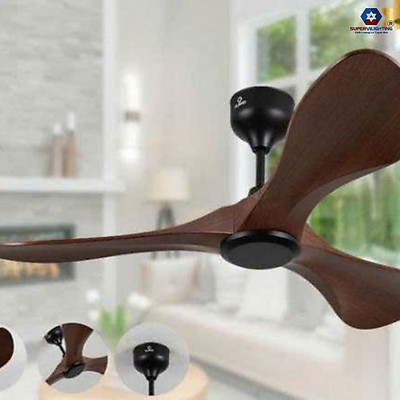Quạt Trần Chung Cư Hiện Đại Dùng Cho Trần Thấp Sử dụng móc Decor Phòng Ngủ Phòng KHách BH 4 Năm