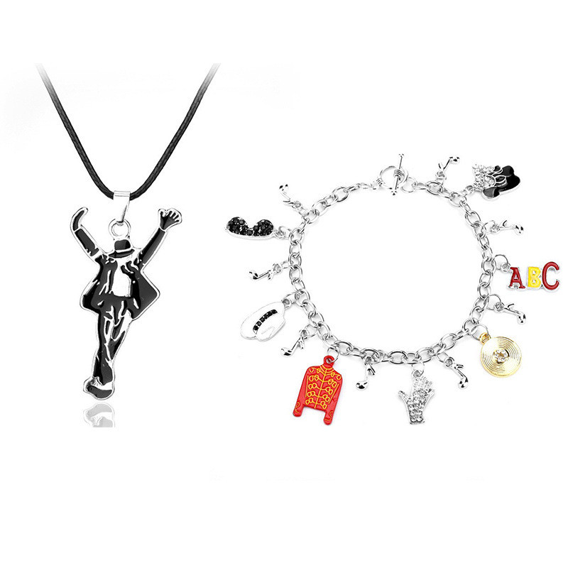 New Product~Michael Jackson Legendary Dance King Fashion Retro Accessories Hot Sale Michael Jackson 