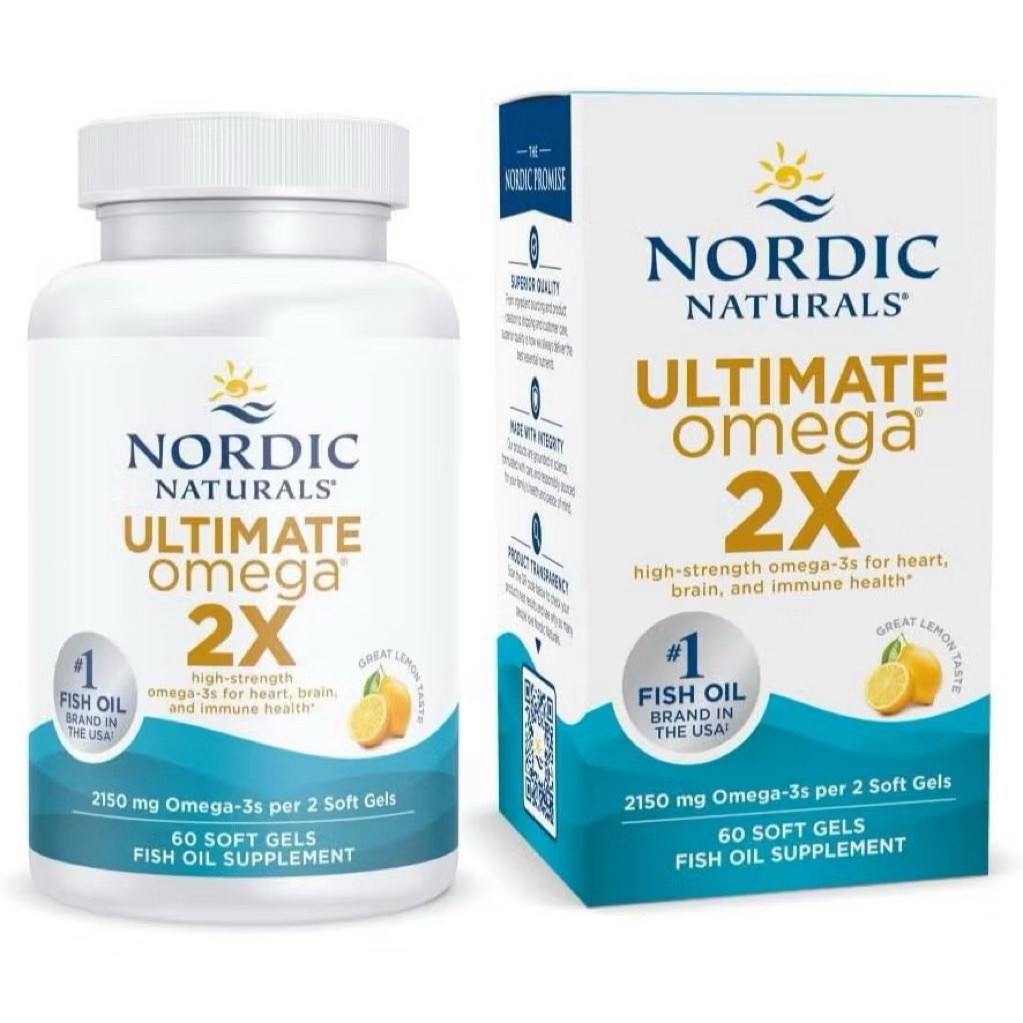 Viên Uống Bổ Sung Omega-3 Nordic Naturals Ultimate Omega 2X – Hỗ Trợ Tim Mạch, Não Bộ, Xương Khớp _S