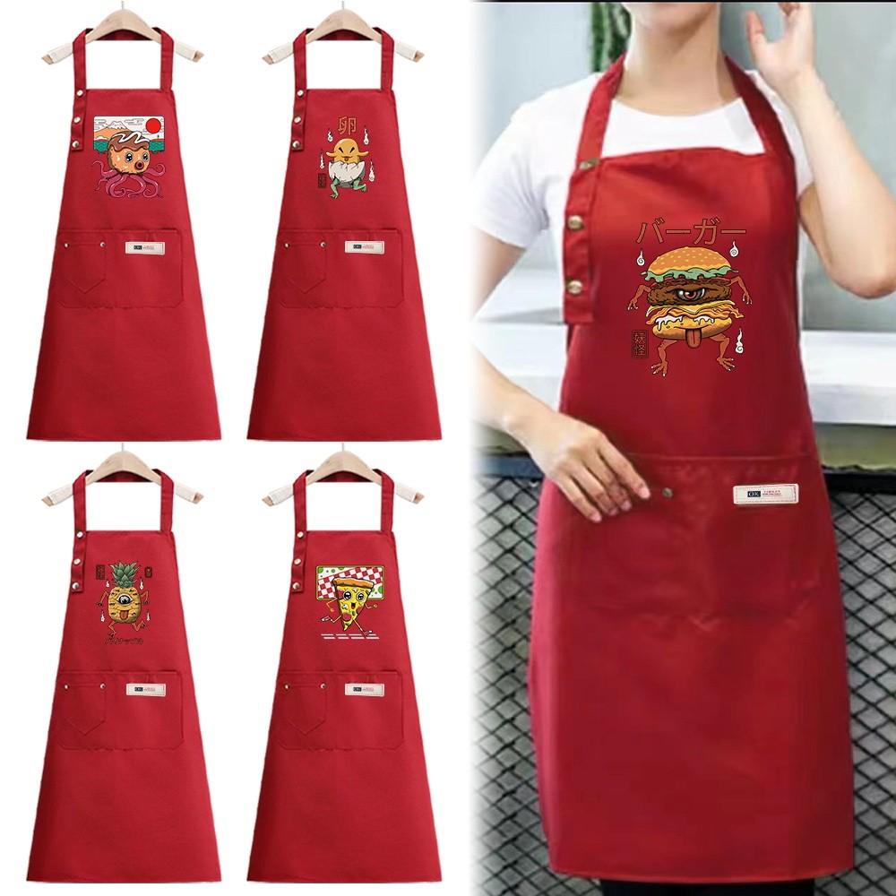 Portable Gardening Apron Unique Family Chef Apron Cute Monster Collection Best Seller