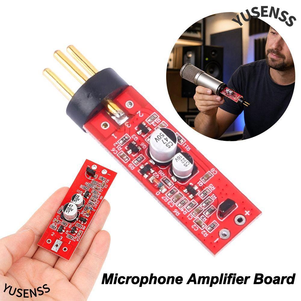 Bảng mạch micro thu âm YUSEN Phantom Power, khuếch đại mic ngưng tụ 15-48V DIY, bảng preamp 125dB ch