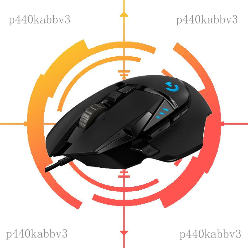 Bàn phím chuột Logitech G502H Lập trình trò chơi có dây RGB Chuột có trọng lượng Logitech g502Thể th