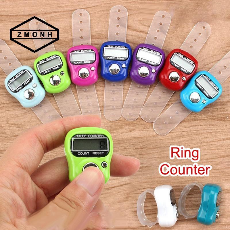 ZMONH Finger Counter La bàn LED Điện tử cầm tay Tally Counter Clier Counter Ring * mới