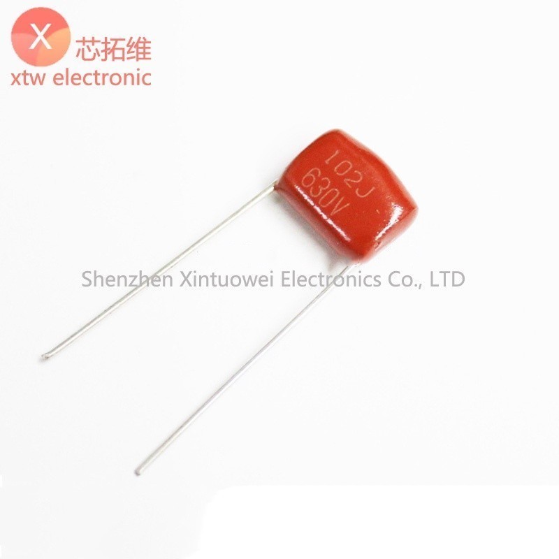 (10 Cái) Tụ Điện Mỏng CBB Điện Dung 630V102J 630V1000PF 630V 1NF 102J P = 10mm