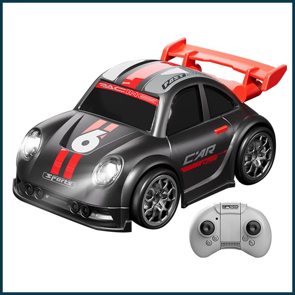 RC Drift Xe Sạc Chế Độ Theo Dõi Và Thoát Có Đèn Hoạt Hình Mini Drift RC Xe Cho Phòng Ngủ Sống decfey