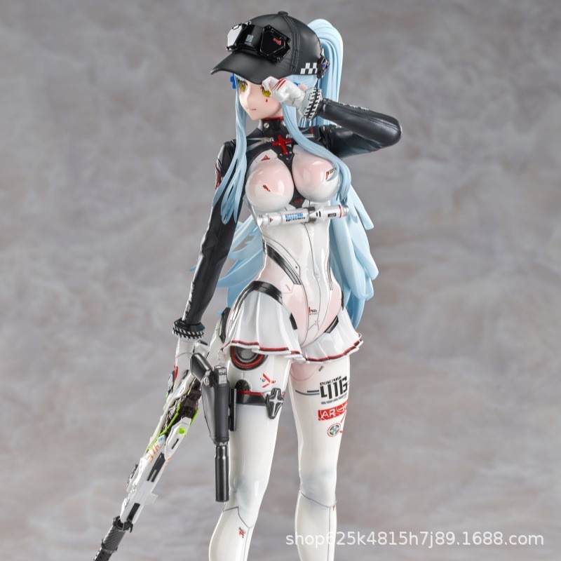Kelukai Speed Star Girls Frontline HK416 Mecha Girl GW Hình Trang Trí Máy Tính Để Bàn Full Tranh Pho