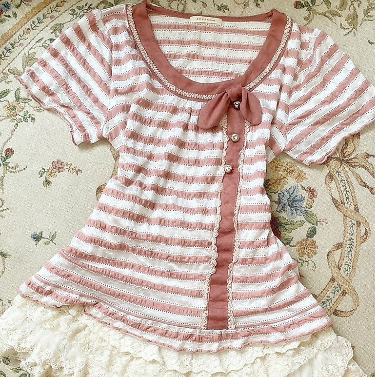 Axes femme top with japan lace bloomer