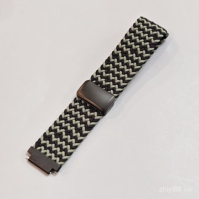 Dây đeo đồng hồ Nylon dệt có thể điều chỉnh 16mm có khóa từ tính Phù hợp với GA110 GA400 GA2100 DW56