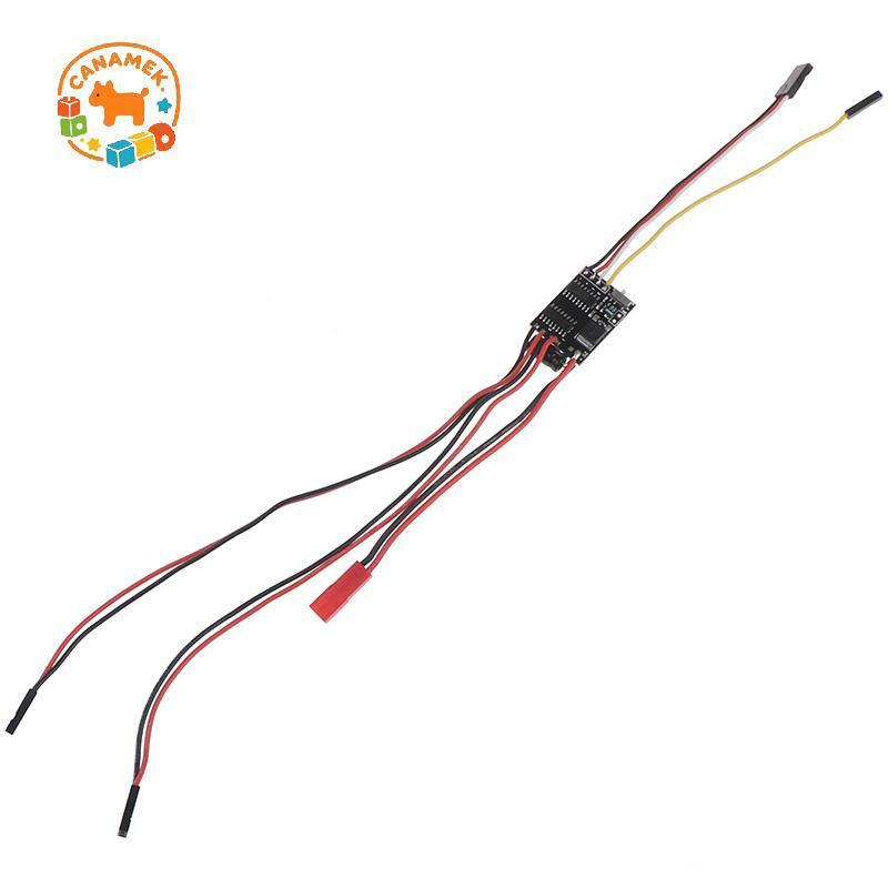 CANAMEK Hai Chiều Hai Chiều Chải Esc 2s-3s Lipo 5a Esc Điều Khiển Tốc Độ Cho Rc Model CSF