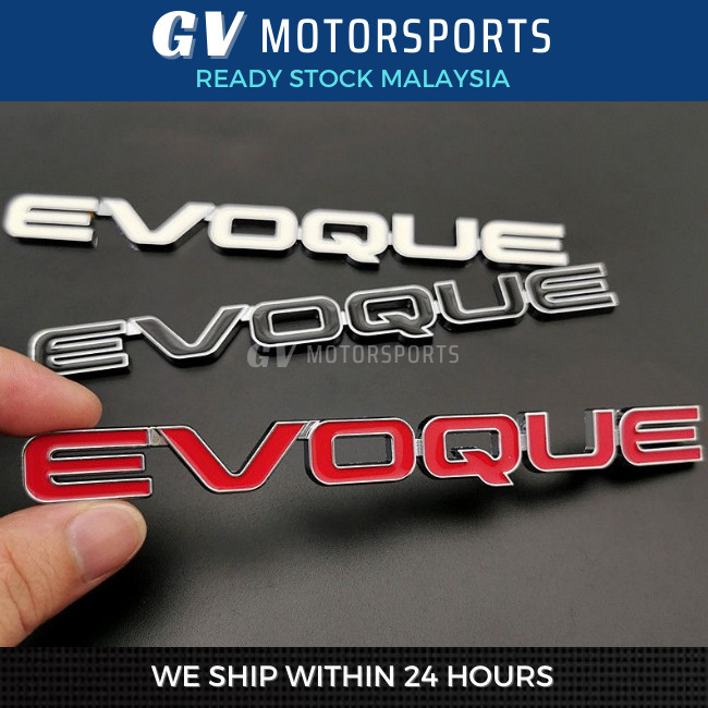 Đề can Logo biểu tượng Range Rover Evoque cho Land Range Rover SV Evoque Discovery