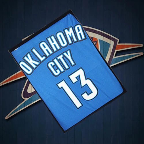 GeorGe mới Không. 13 GeorGe Jersey GeorGe City Edition Hot Press Fan Retro Thunder Team Quần Short P