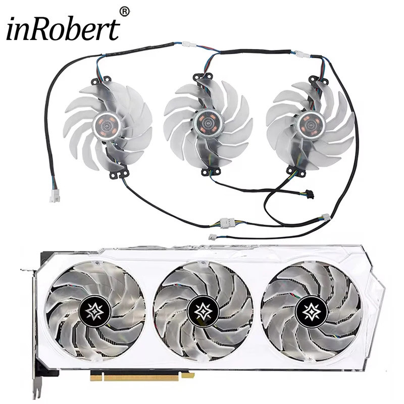 IRTX3070Ti RTX3070 Quạt Card Video Thay Thế Cho GALAX GeForce RTX 3070 3070Ti 8GB BOOMSTAR Card Đồ H