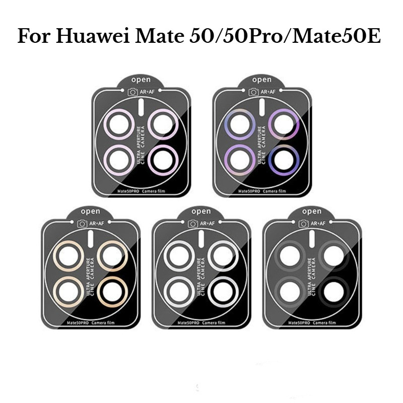 Dành Cho Huawei Mate 50 50Pro Mate50E Mate50 Hợp Kim Nhôm Bảo Vệ Ống Kính Vòng Cho Huawei Mate 50 50