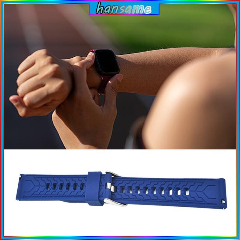 Dây đeo đồng hồ silicon linh hoạt 24Mm HAN cho mẫu đồng hồ thông minh ZA3 24Mm