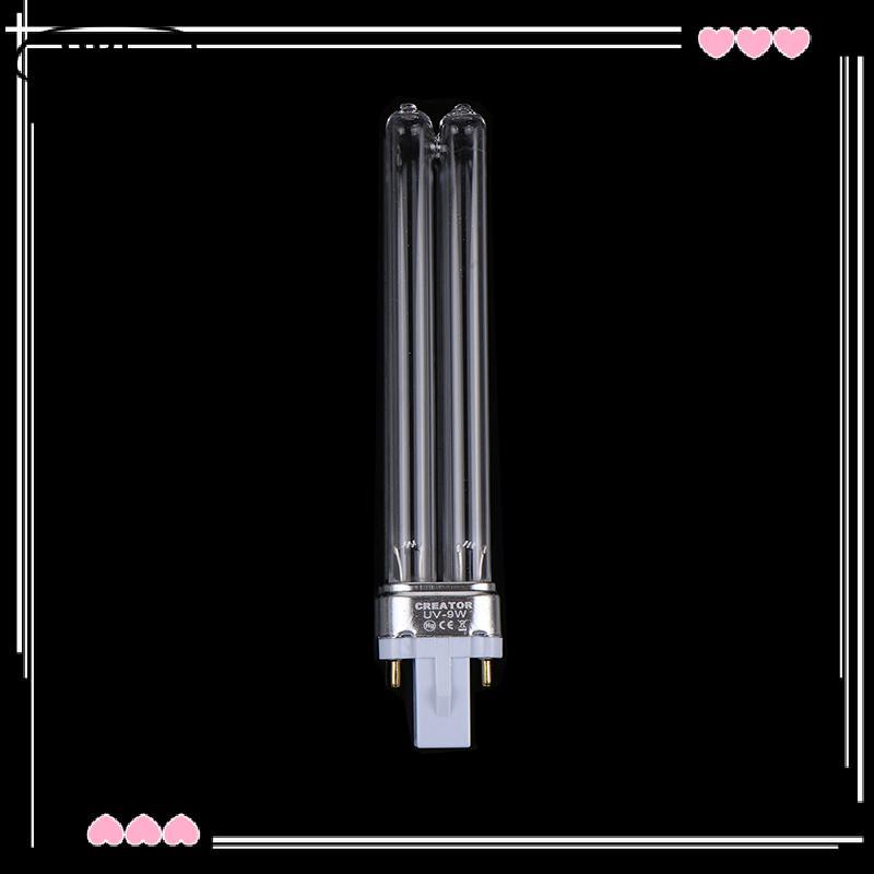 Bóng Đèn Thay Thế UV HFVN 9W G23 2 Pin Cho HW-303B 304B 404B JUP-01 CF400UV CF500UV HOT