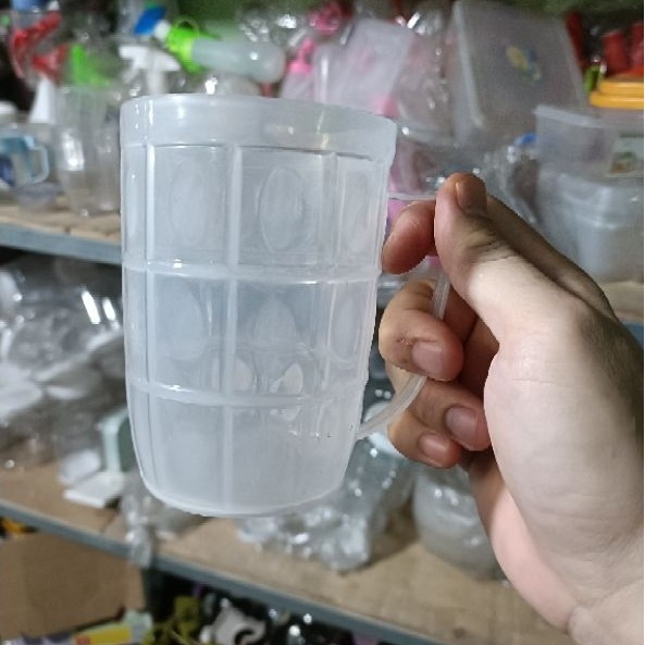 Ly nhựa uống bia 300ml - Cốc uống bia bằng nhựa 300ml