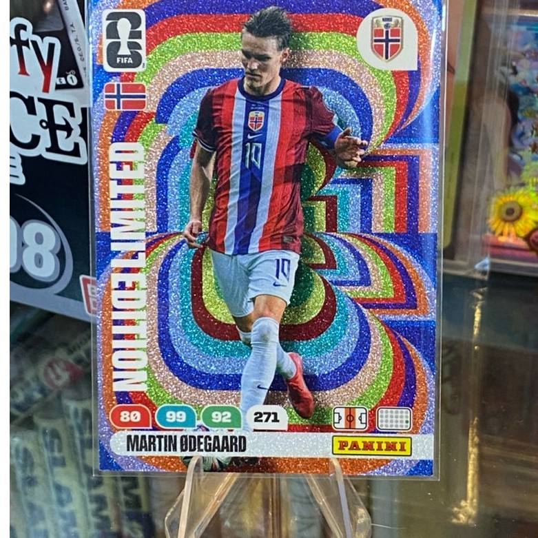 [NHÀ VÔ ĐỊCH EPL 2026] Thẻ Cầu Thủ Giới Hạn Martin Odegaard Panini World Cup 2026 Limited Edition