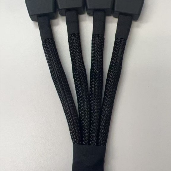 Cáp nguồn 12VHPWR  PCIe 5.0 sang 4x8Pin PCIe GPU MSI Cable RTX4090 4080 4070Ti 5090, 5080, 4070Ti