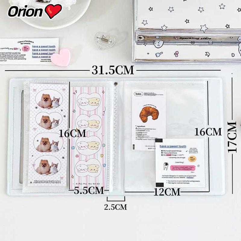 [Auz] Album ảnh hoạt hình 4 lưới cho 40 2x6 "Dải & 20 ảnh 4x6"