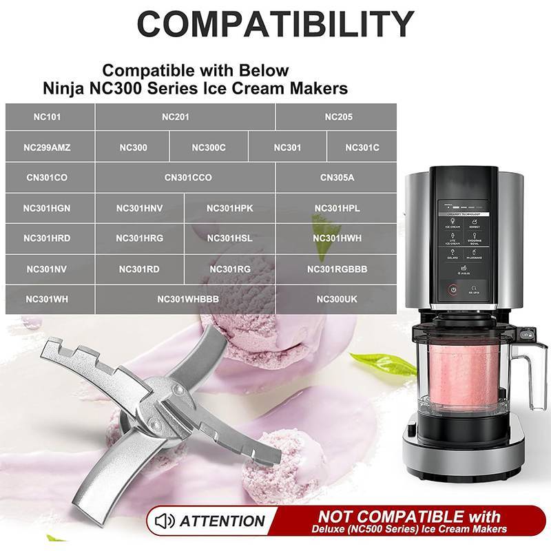 Nắp Bát Ngoài ZTHOME Cho Ninja NC301 Máy Làm Kem, Nắp Thay Thế Ninja Creami Có Thể Tái Sử Dụng HOT