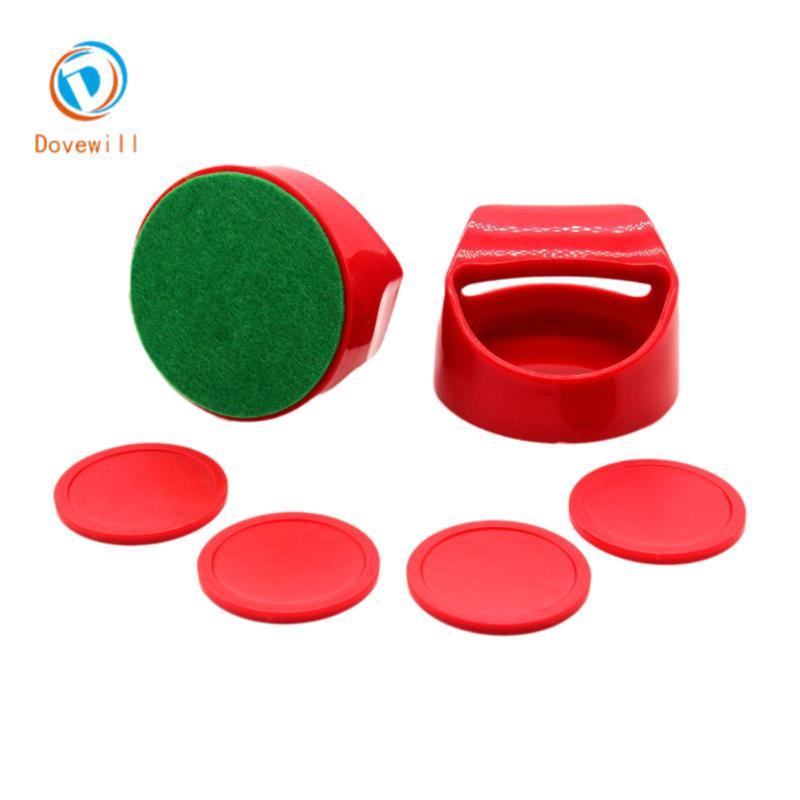 Dovewill 2 Miếng Air Hockey Pushers Air Hockey Paddles Air Hockey Strikers Air Hockey Pucks Phụ kiện