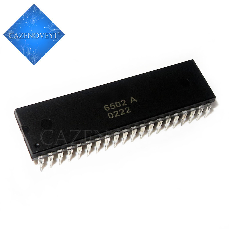 1 Miếng Mos 6502 MOS6502A MOS6502 MOS-6502 DIP-40 chip