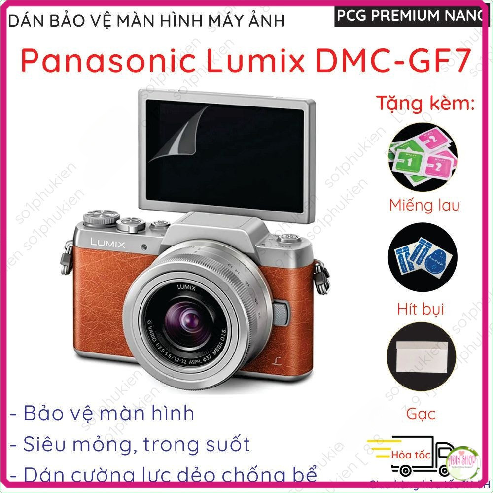 [2pcs] Dán cường lực màn hình cho Panasonic Lumix DMC GF6 GF7 GX7 LX5 FZ30 GF9 GF1 GF8 TZ55 TZ57 GF1