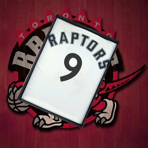 Raptors mới Không. 9 I Suit Ka Jersey City Fan Edition Suit Dragon Hot Press Vest Ba Retro Basket