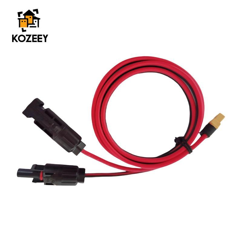 KOZEEY XT60 Nữ Đến MC4 Bảng Kết Nối, Dây Hiệu Quả Cao Chắc Chắn Phụ Kiện Cung Cấp Cáp Kết Nối Năng L