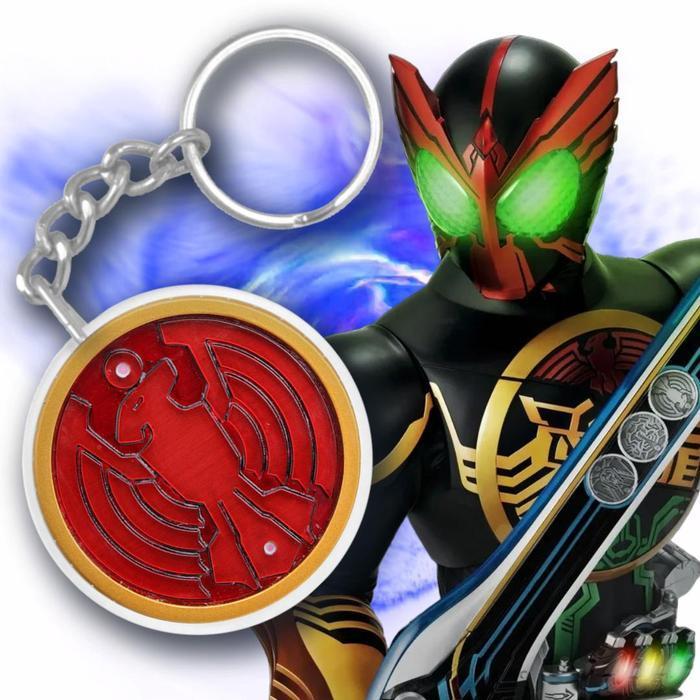 Gantungan Kunci Kamen Rider OOO Medal Coin Koin | Ganci Keychain Pin Akrilik Acrylic ID Core Kamen R