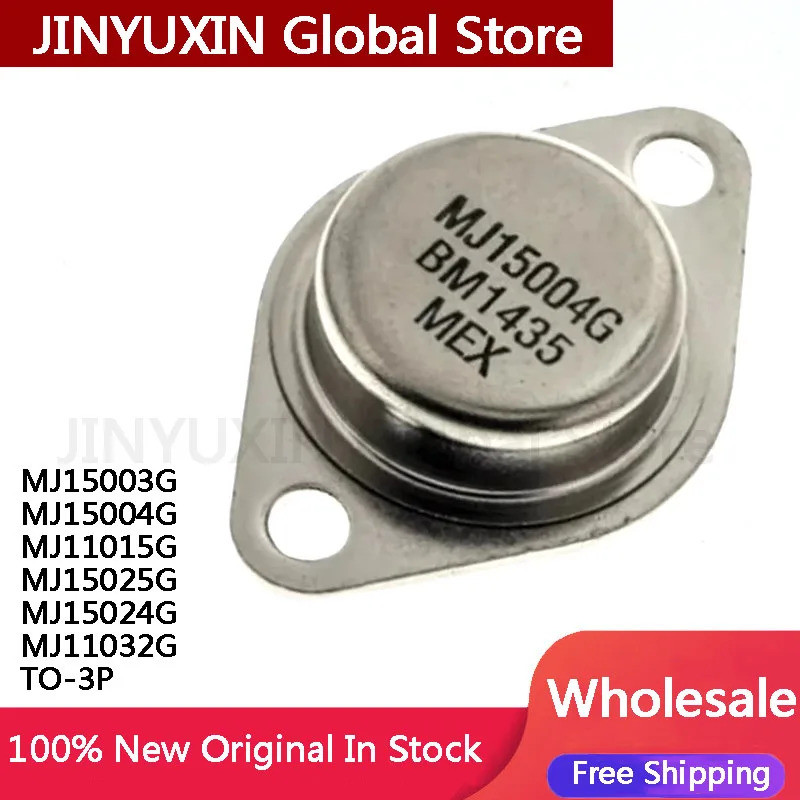 5 Chiếc MJ15003G MJ15004G MJ11015G MJ15025G MJ15024G MJ11032G TO-3 Còn Hàng Bán Buôn