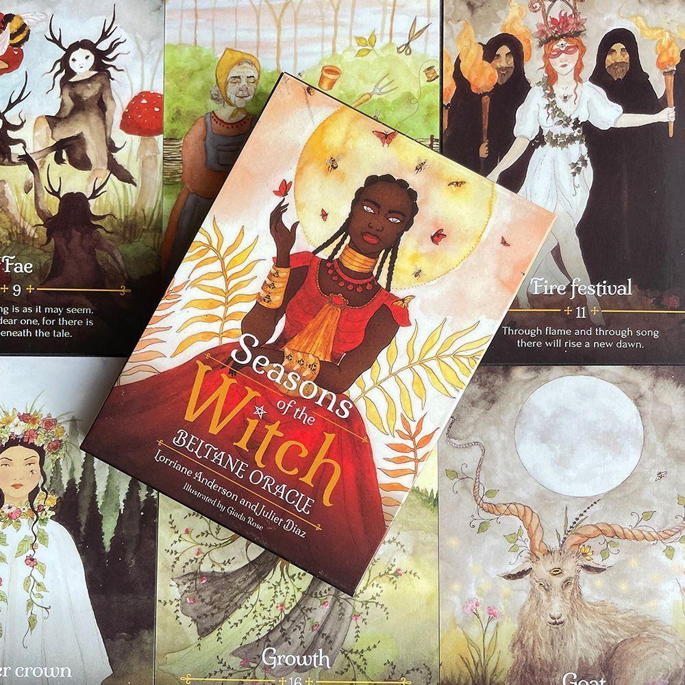 Seasons Oracle Card Seasons Seasons of the Witch Oracle Seasons of the Witch Card Game 44 Miếng Sản 
