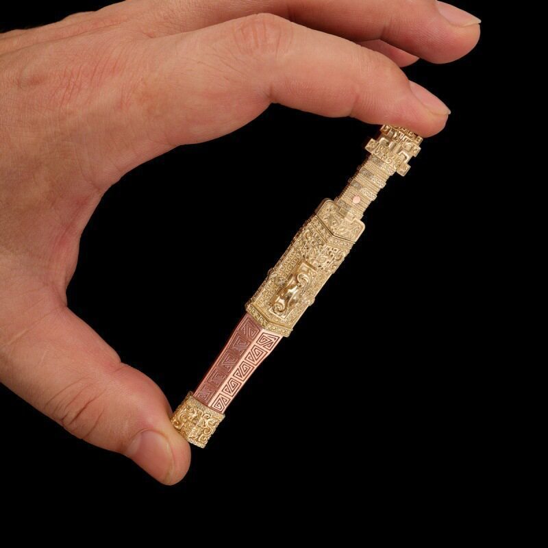 Preferred in-stock items#Miniature Swords1Compare6Short Chujian Chi-long Han sword DIY Handmade acce