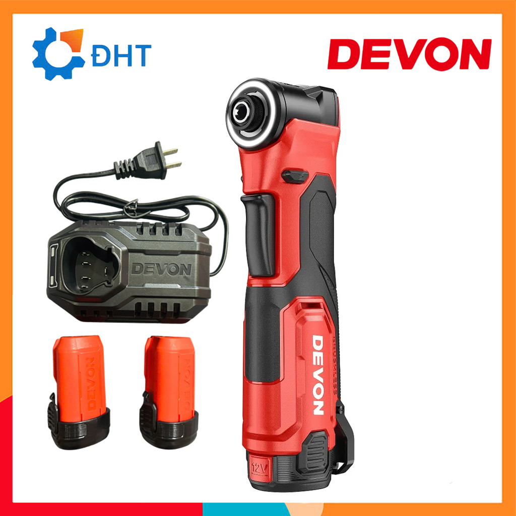Máy bắn vít góc DEVON 12V 5771-Li-12 pin 12V-2ah (Không Hộp Đựng)