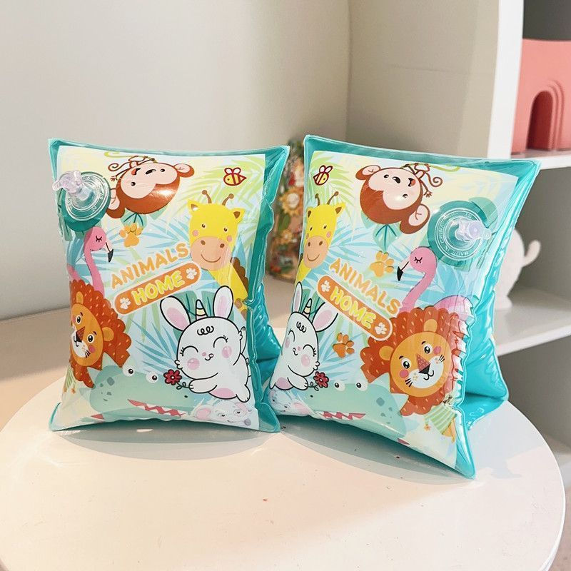 [Giảm Giá] Vòng Tay Bơi Người Lớn Trẻ Em Túi Khí Đôi Bơm Hơi Vòng Bơi Tay Nước Vòng Tay Nổi Thiết Bị