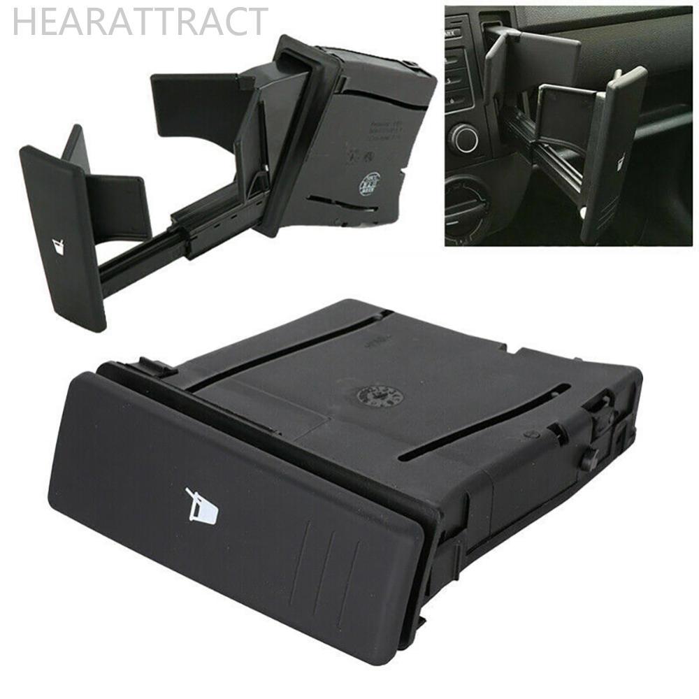 HEARATTRACE Bảng điều khiển trung tâm ô tô Giá đỡ cốc đựng chai uống 6Q0858602E 6Q0 858 602 Dành Cho